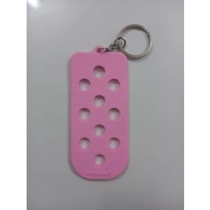 Soli Shop Solishop Terlik Süsü Jibbitz Pembe Anahtarlık