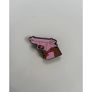 Soli Shop Solishop Terlik Süsü Jibbitz 726 Pembe Tabanca
