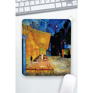Atölye Çizgi Van Gogh Cafe Terrace At Night Bilek Destekli Mouse Pad