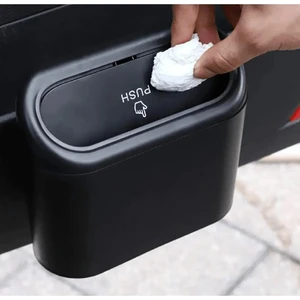 Araç Çöp Kutusu Portatif Çok Fonksiyonlu Çöp Kovası - Ofis Tipi Çöp Kovası