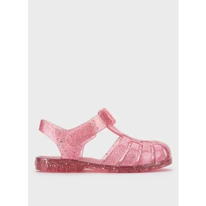 Açık Pembe Bebek Sandalet S10329 Clasıca Crıstal