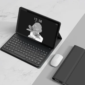 Tablet Pu Kılıf YM-LX106 Fare ile Lenovo Tab M10 Plus 10.6 3. Nesil 2022 YM-LX106 Siyah (Yurt Dışından)