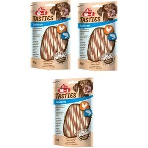 Tasties Twisters Tavuk ve Balıklı Köpek Ödülü 85 gr. x 3 Adet