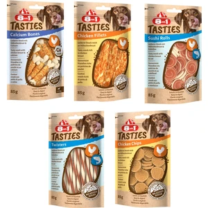 Tasties 5 Çeşit Karma Köpek Ödülü 85 gr. x 5 Adet