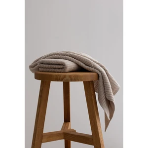 Koza Home Ivory Bej Bordürlü Mikro Fiber  Pamuk 2li Banyo Havlusu Seti 50 x 90 - 70 x 140 1104A