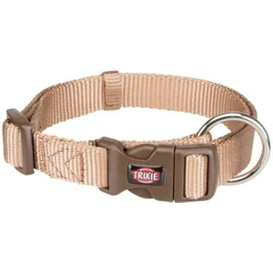 Köpek Premium Boyun Tasması M-L Karamel