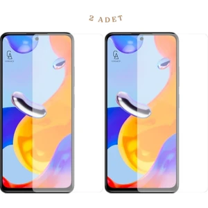 Xiaomi Redmi Note 11 Pro 5g ile Uyumlu Ekran Koruyucu Şeffaf Temperli Kırılmaz Cam Ekran Koruyucu 2 Adet