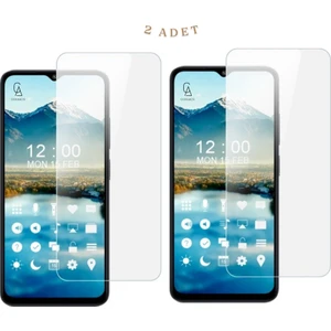 Xiaomi Poco M5 ile Uyumlu Ekran Koruyucu Şeffaf Temperli Kırılmaz Cam Ekran Koruyucu 2 Adet