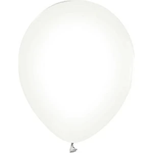 Parti Furyası Beyaz 10 Adet  Lateks Helyum Uyumlu Balon + Beyaz balon Doğum Günü Parti Süsleme Helyum Uyumlu