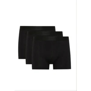 3lü  Süpersoft Organik Bambu Kumaş Jakar Kemer Erkek Boxer