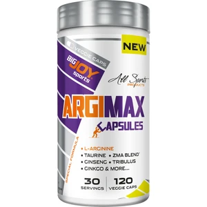 Bigjoy Sports Argimax Taurine Zma ginseng Trİbulus Cinko L-Arginin Ginkgo 120 Tablet