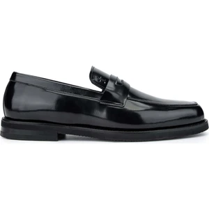 Tamer Tanca Erkek Hakiki Deri Siyah Açma Makosen Ayakkabı 183 29901 Erk Ayk Y24 Sıyah Acma