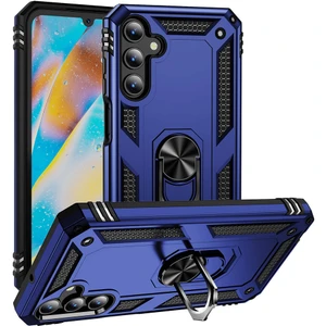 Samsung Galaxy A25 5g Kılıf Sofya Yüzüklü Standlı Zırhlı Korumalı Silikon Kılıf