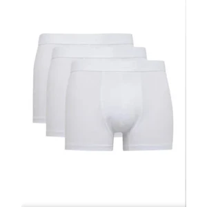 3 Lü Erkek Jakar Kemer Lycralı Boxer