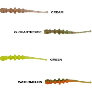 Tipsy Worm 5.8cm Silikon Yem (12 Adet) - Watermelon