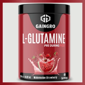 L-Glutamine Watermelon Strawberry - 250 gr 40 Servis