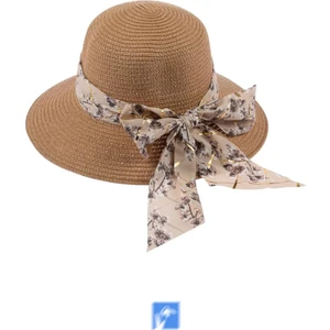 Kardelen Butik Denizli Lüx Hasır Plaj Şapkası  ( 57-58 cm )