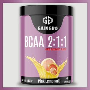 Bcaa Pink Lemonade - 250 gr 40 Servis
