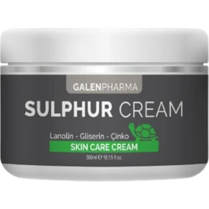 Galen Pharma Sulphur Cream 300 Ml KAŞINTI KARŞITI (skabies uyuza kremi)