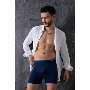 Elit Zümrüt Erkek Pamuklu Düz Likralı Boxer 3'lü Adet
