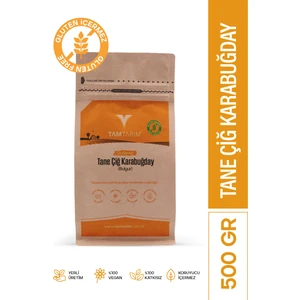 Tam Tarım (Glutensiz) Çiğ Karabuğday Tane 500 gr