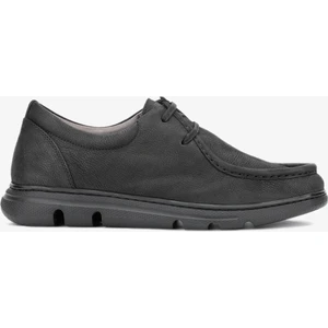 Agatho Erkek Siyah Nubuk Hakiki Deri Sneakers & Spor Ayakkabı 128 243210 Erk Ayk Y24