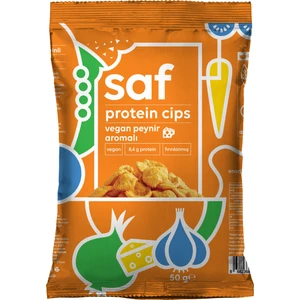 Saf Nutrition Vegan Peynir Aromalı Protein Cips 50 gr x 4