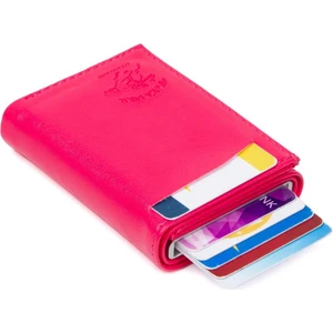 Newish Polo Kadın Mekanizmalı Kartlık ve Cüzdan newpolo145 - Pembe 