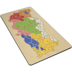 Capella Wood Works Türkiye Haritası Puzzle Yapboz
