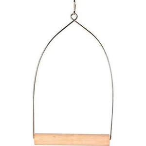 Kuş Ahşap Metal Askılı Tünek 8X15cm