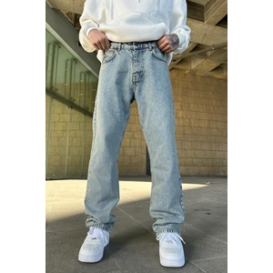 A104-8 Yıkamalı Baggy Indigo