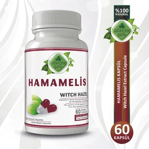 Gökçek Şifa Hamamelis Kapsül (WİTCH HAZEL CAPSULE)