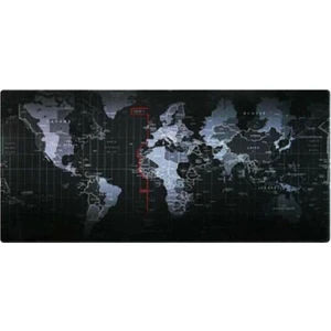 Dünya 1 Oyuncu Mouse Pad 80X40 cm Kaymaz Dikişli