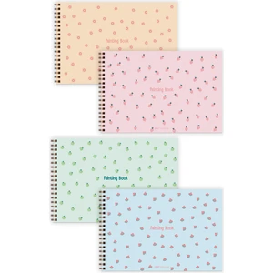 Matt Notebook 17 x 25 cm 4'lü Resim Defteri Seti 20 Yaprak 150 gr Küçük Boy