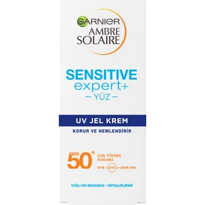 Ambre Solaire Sensitive Expert+ Güneşe Karşı Hassas Ciltler için SPF50+ Güneş Koruyucu Jel Krem 50ml