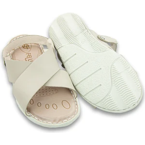 Hac Umre Sandaleti - Krem Renk