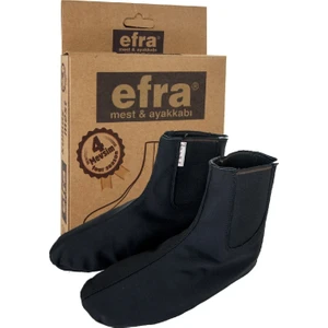 İhvan Online Efra Çift Taraflı Lastikli Termal Mest – Su Geçirmez, Soğuğa Dayanıklı - Siyah