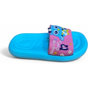 Cihan Shoes Gezer Kız Çocuk Plaj Havuz Banyo Günlük Terlik Mor Renk