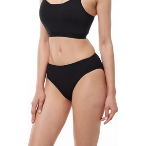 Kadın Siyah 2 Li Paket Normal Bel Modal Slip Külot 1028 2M1028