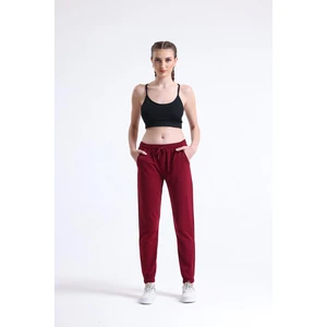 Kadın Eşofman Altı, Pijama Tek Alt | Bordo