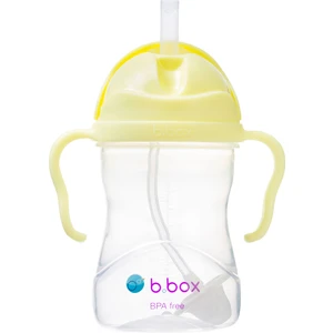 Tıklama Kilitli Uçlu Damlatmaz Pipetli Alıştırma Bardağı, , Açık Sarı, 240 Ml, 6+ Ay,1 Adet