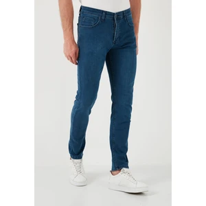 Yüksek Bel Slim Fit Jeans Erkek Kot Pantolon 6440305