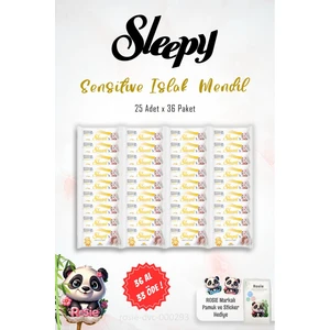 36 Al 33 Öde Sleepy Sensitive Islak Mendil 25'li ve 60'lı Rosıe