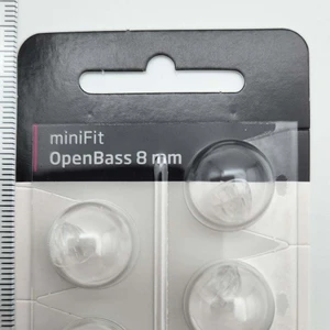 Oticon Minifit Open Bass 8 mm Dome, Oticon Işitme Cihazı Open Bass Dom/kubbe (1 Paket=10 Adet)