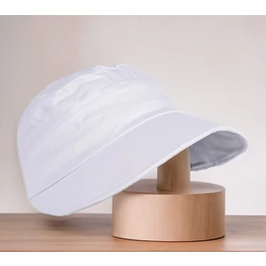 Fiyonk Detaylı Arkası Ayarlı Kadın Vizör Şapka Fiyonklu Geniş Kadın Şapka