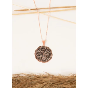 Dkmn Silver 925 Ayar Viking Rune Sembol Kolye