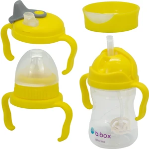 4-In-1 Alıştırma Bardakları Beslenme Geçiş Seti, Avantaj Paketi, Sarı,  4 Parça, 240 ML,12AY+