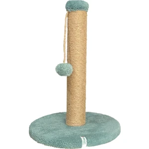 Yuvarlak Ponponlu Kedi Tırmalama Direği 52 cm Kedi Tırmalama Tahtası