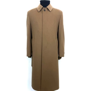 Şan 1070 Model Erkek Camel Bebe Yaka Kemerli Uzun Palto