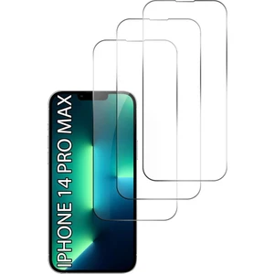 iPhone 14 Pro Max Cam Ekran Koruyucuları (3'lü Paket) 9h Temperli Cam